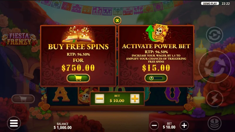 Fiesta Frenzy - skrin Beli Bonus